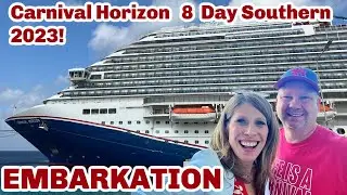 EMBARKATION Carnival Horizon 8 Day Southern | Cove Balcony 2272