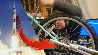 Building a rocket propelled bicycle Part 1