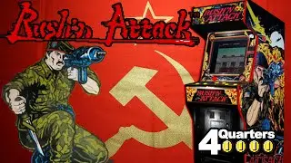 Let's Play Russian Attack Arcade Game (Rush 'N Attack)