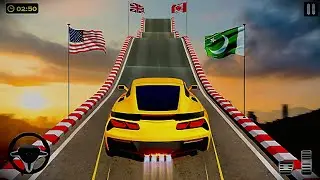 🚀 Mega Ramp Car 3D | Impossible Stunts USA 🇺🇸 | Extreme Ramp Car Racing 2025