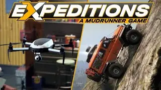 Expeditions A MudRunner Game Trailer Breakdown