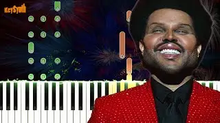 Save Your Tears - The Weekend - Piano Tutorial - KeySynth