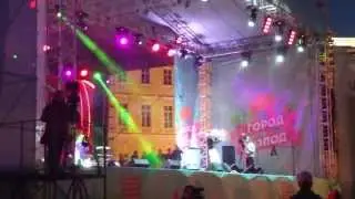 Илья Орехов, Битбокс-шоу. Кусочек выступления с Дворцовой:)