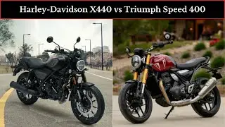 2024 Harley Davidson X440 vs Triumph Speed 400 | Which One Is Better #2024 #harleydavidson #triumph