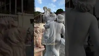 Escultura Apolo e Dafne de Mármore, uma Jóia Barroca de 150cm de Altura!   #quintadellarte #arte