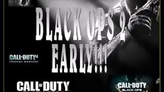 BLACK OP 2 EARLY!!! MY COD COLLECTION.