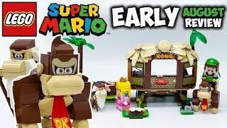 Donkey Kong's Treehouse EARLY Review! LEGO Super Mario Set 71424
