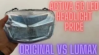 Activa 5G Genuine LED Light Unboxing With Price #activa5g #activa