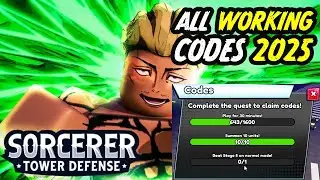 Sorcerer Tower Defense Codes March 2025 ⚠️New⚠️ALL WORKING CODES For Roblox Sorcerer Tower Defense