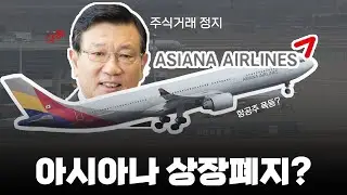 위기의 항공주 아시아나 항공 주식거래 / 거래정지 이유와 원인을 알아보자