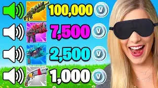 GUESS the SOUND with My Wife for 100k VBucks! - Fortnite