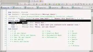 VBScript - WshShell (7a - 9)
