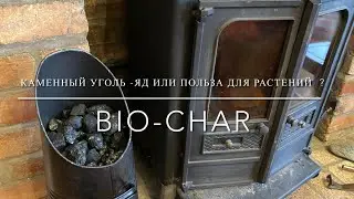 Каменный уголь - яд или польза для растений ? Bio-char