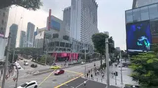 Orchard road View from the rooftop building