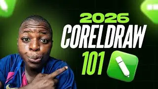 CORELDRAW FOR ABSOLUTE BEGINNERS 2026 - Learn From Scratch in 12 minutes