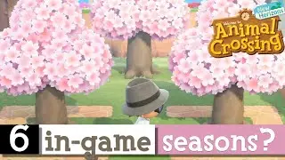 HOW are there 6 seasons in Animal Crossing New Horizons?