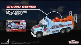 Majorette Grand Series - Mack Granite Tow Truck