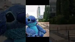 Stitch's adventure today!! #stitch #plushie #aquarium #lisbon #lisboaportugal #audhd