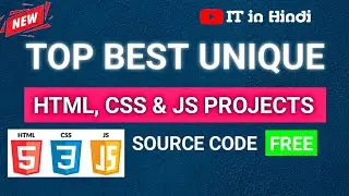 JS Projects with Source Code | HTML CSS JavaScript Projects with source code