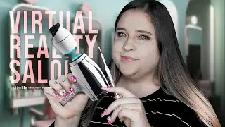 ASMR - Futuristic Salon 💅🏻 [VR Haircut, Manicure, and Customizations]
