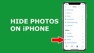 How to hide private photos on iPhone with Face ID or passcode | Hide pictures on iPhone