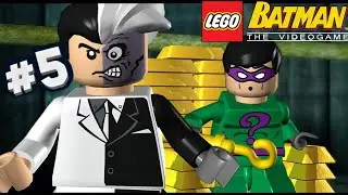 Прохождение LEGO: Batman the videogame #5 Конец Загадочнику и Двухлицему