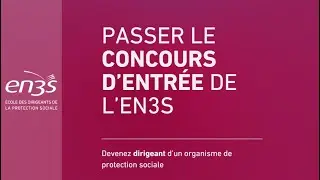 Concours d'entrée EN3S