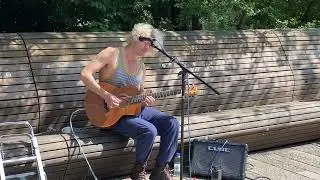 Rocket Man - Elton John; beautiful cover by talented musician James Peter Hunt busking.