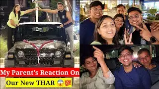 We Surprised Our Family With A New Car On My 24th Birthday 🎂❤️ | Family Recation🥹 | @NiksKitchen14