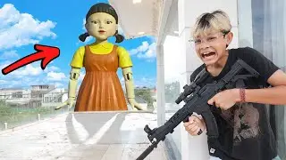 NGERI!!! GIRL DOLL RAKSASA MENYERANG BOCIL DI RUMAH!!!
