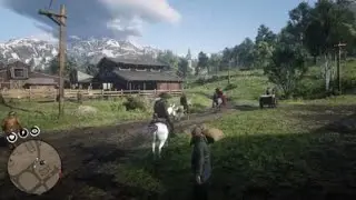 Red Dead Redemption 2 - Lenny's horse is a bastard to an NPC