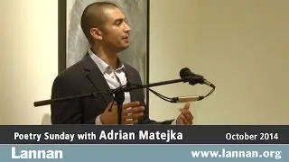 Adrian Matejka, Poetry Sunday, 5 October 2014