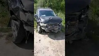 Разбитый Митсубиси обзор. #ремонтавто #кузовнойремонтцены #ремонт #топ