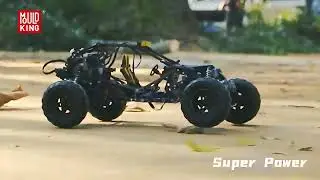 Mould King 18018 - 2,4 Ghz Technik RC Desert Lightning Buggy  - 515 Klemmbausteine