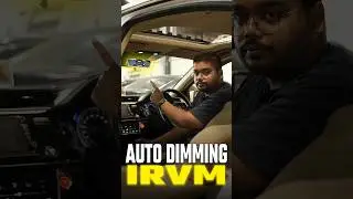 Auto-Dimming IRVM💡#shorts #feature #musthave #mirror #feature #informative #hindi #cars24india