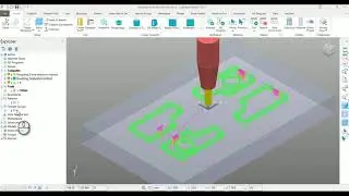 Autodesk PowerMill - 2D Cutter compensation - Curve or FeatureSet method