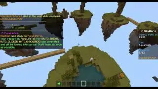 Another Minecraft cheater gone unbanned from Cubecraft cause their staff team is blind.