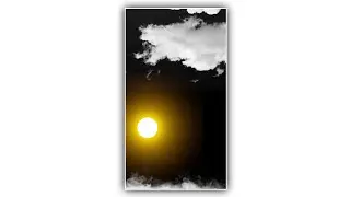 Tamplate video background sky effect | light effect | kinemaster template black screen status