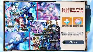 NEW UPDATE! CONFIRMED BANNERS FOR 5.4 WITH 4-STARS + REWARDS IN SECOND PHASE OF 5.3 - Genshin Impact