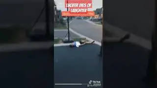 Lucifer dies of laughter with Michael