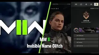 *NEW* HOW TO DO THE INVISIBLE NAME GLITCH ON MODERN WARFARE 3! (PC/XBOX/PSN) (MW2/MWII)