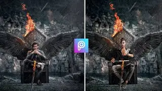 Vijay Mahar New THRONE artwork Concept | Photo Editing | PicsArt Photo Editing 2021