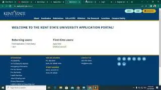 KENT STATE UNIVERSITY FREE APPLICATION