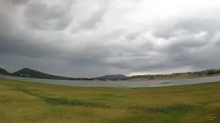 Rainy Sunset over Lake Moogerah