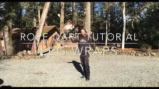 Rope Dart Leg Wrap - Beginner Rope Dart Tutorials - Learn Rope Dart Spinning!