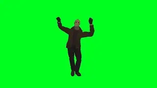 Jason Voorhees dancing green screen