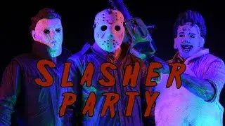 HORROR SLASHER PARTY! - STOP MOTION