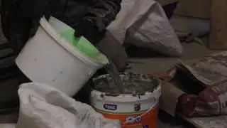Строительство скалодрома в ДДЮ 