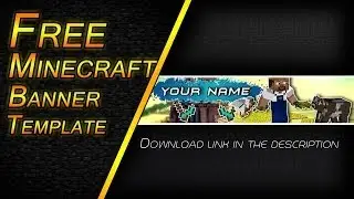 Adobe Photoshop - Minecraft Banner Template