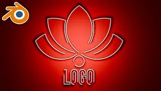 Creating a 3D Logo Animation | Blender 4.0 Tutorial (German)